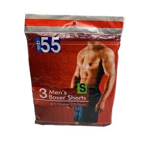 Mens boxer shorts size small 3 pack
